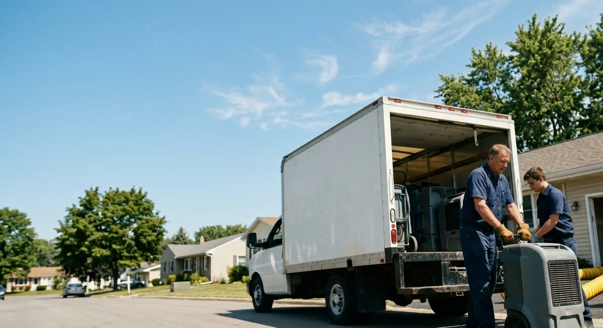 Water Damage Cleanup in Washington, IN near me